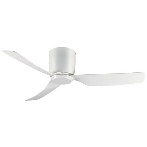 Hugger Low Profile Ceiling Fan by Fanco – White 48″