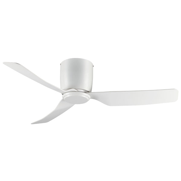 Hugger Low Profile Ceiling Fan by Fanco – White 48″