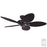 Outdoor Elements Ceiling Fan With Wall Control – New Bronze 54″