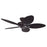 Outdoor Elements Ceiling Fan With Wall Control – New Bronze 54″