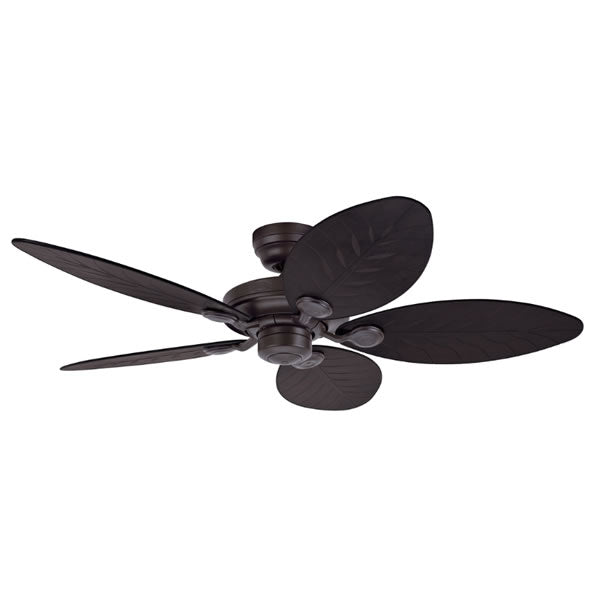 Outdoor Elements Ceiling Fan With Wall Control – New Bronze 54″