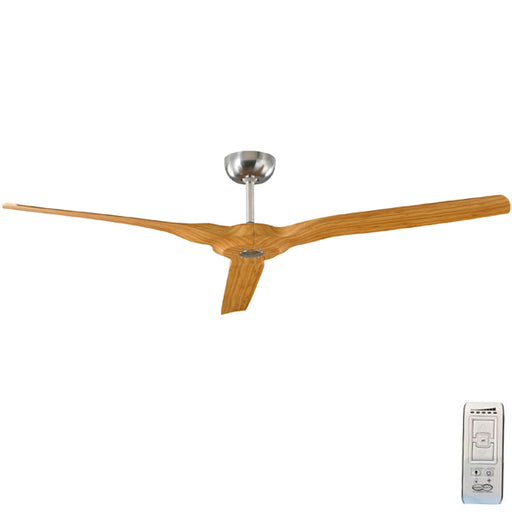 Radical DC Ceiling Fan with Remote – Polished Aluminium 60″ by Hunter Pacific (ONLY 1 LEFT!)