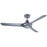 Spyda Ceiling Fan in Titanium – Wall Control 49″